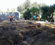 Обновление городского сквера продолжается