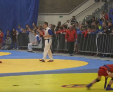 Турнир по самбо в Дубне