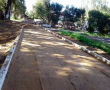 Обновление городского сквера продолжается