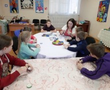 Мастер-класс «Блеск новогодней игрушки в Ермолинском ДК