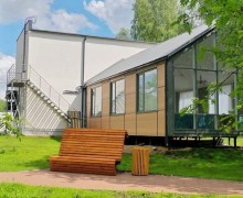 Обновлена территория у музея М. Е. Салтыкова-Щедрина